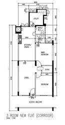 Blk 646 Ang Mo Kio 61 (Ang Mo Kio), HDB 3 Rooms #583745801